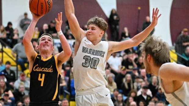 Cascade Philomath 4A boys final 2023 Leon Neuschwander